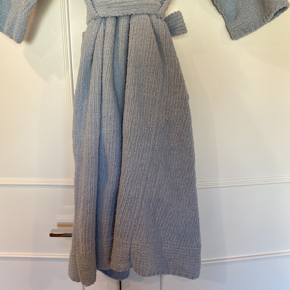 Colorado Clothing Kids Unisex Chenille Powder Blue Hooded Robe Size 7/8 … - Picture 7 of 11
